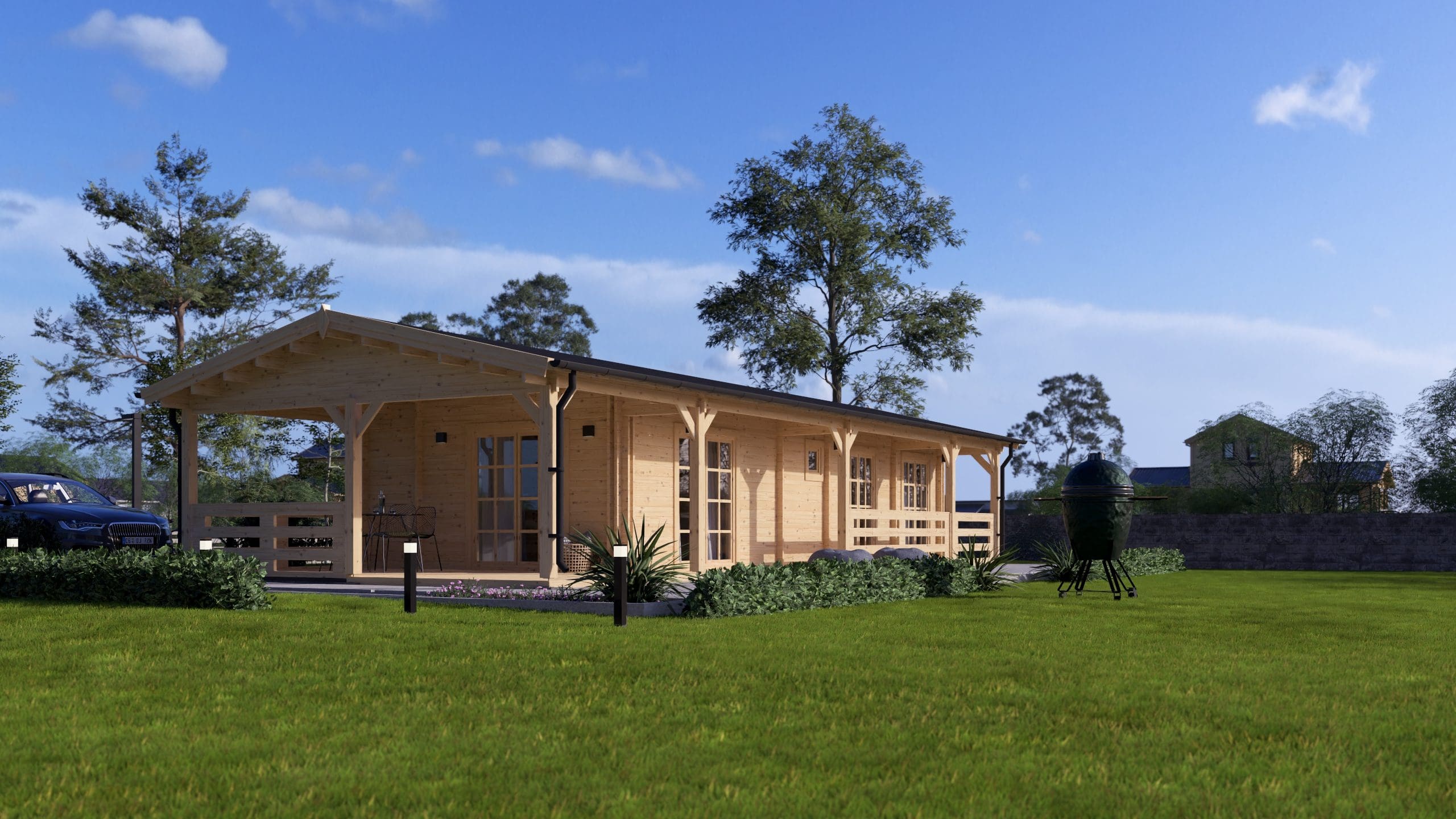 chalet en bois habitable