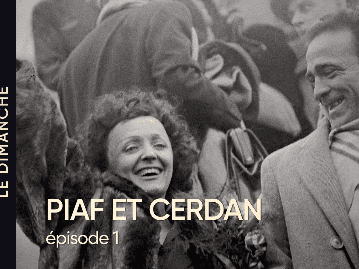 Édith Piaf et Marcel Cerdan photographiés ensemble à la fin des années 1940